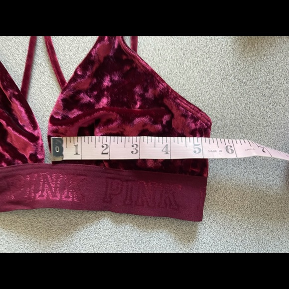 PINK V/S Velvet Strapy Bra Size XS - Picture 7 of 8